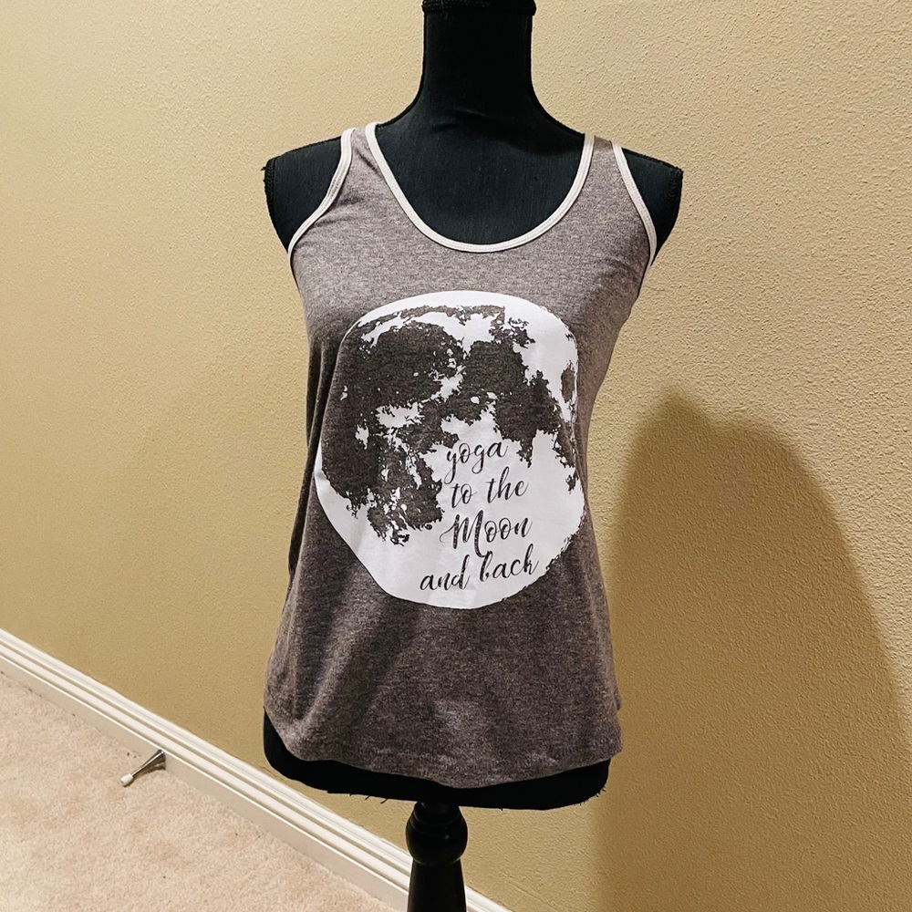 Alternative Apparel Racerback Yoga to the Moon